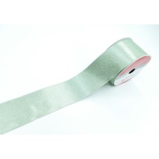 2.5 Inch Metallic Mint Wired Ribbon, Great For Easter and Christmas, 25 Feet Per Spool (Lot of 1 Spool) SALE ITEM